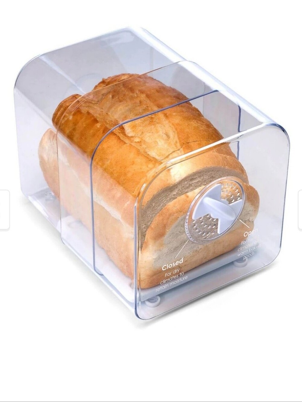 Prep Solutions by Progressive GBK-8 Expandable Bread Keeper, Adjustable Air Vent